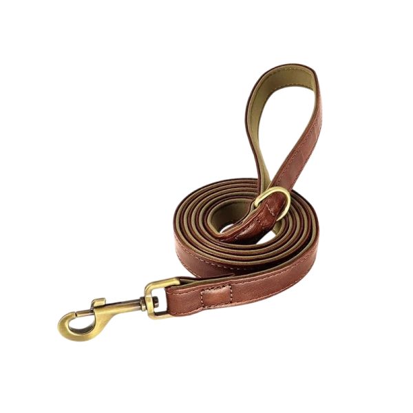 Customized pet leather dog collar